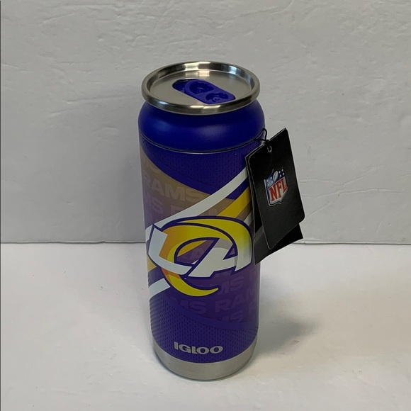 NFL Los Angeles Rams Logo Insulated Tumbler Stainless Steel 16 Oz NWT - Picture 2 of 9